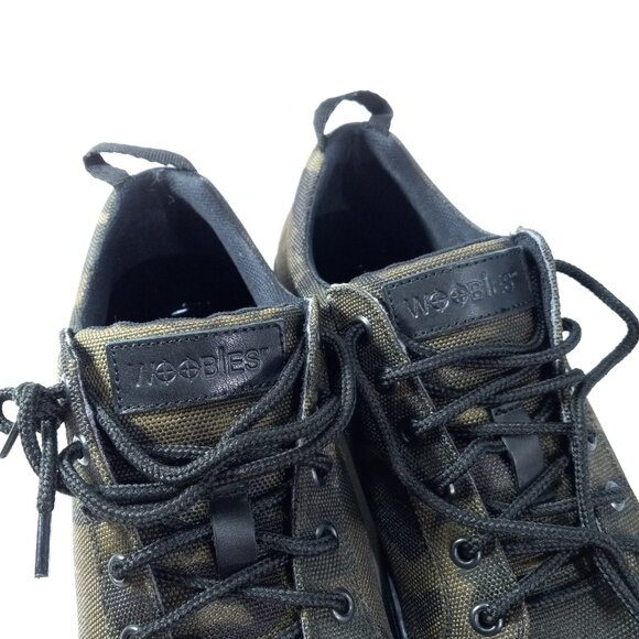 Woobies Army Green Jungle Camo MOD-1 Men 9.5 2E Tennis Shoe Lace-up Footwear - Picture 10 of 12